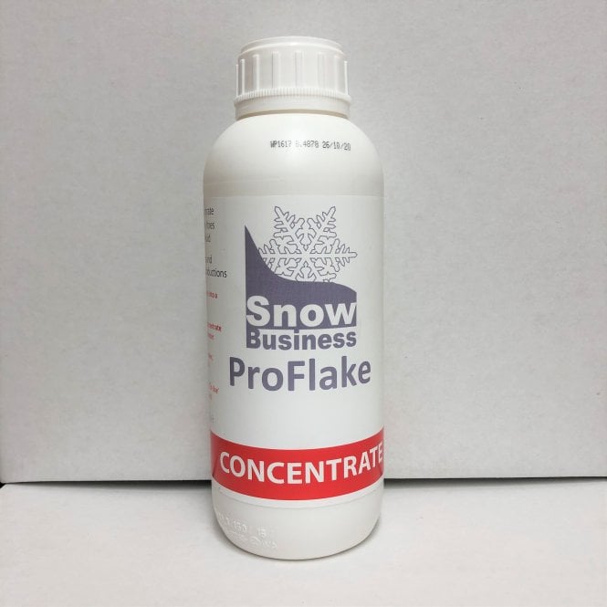 1 litre ProFlake concentrate – makes 20 litres RTU - for use in snow machines